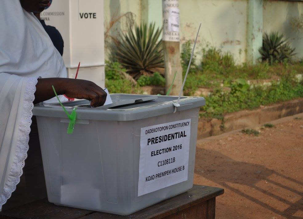 Ghana ballot box