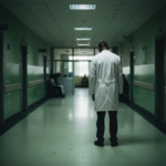 doctor, hospital corridor